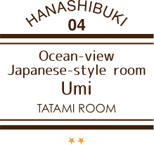 Ocean-view Japanese-style room Umi